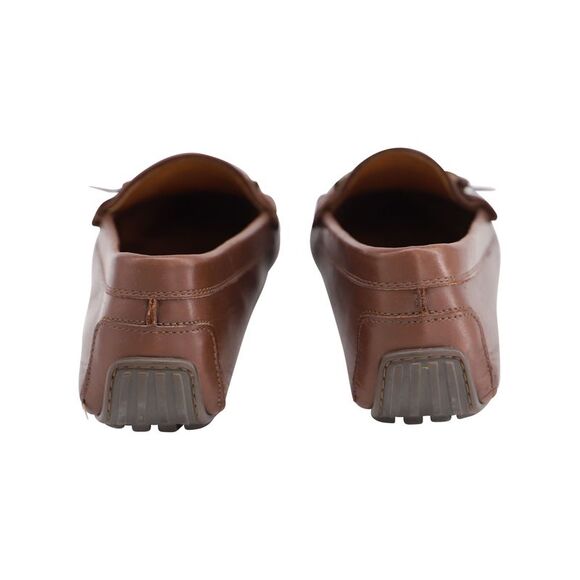 Pre Loved Ralph Lauren Vintage Leather Loafers Buckle Detail Men brown - Picture 4 of 6